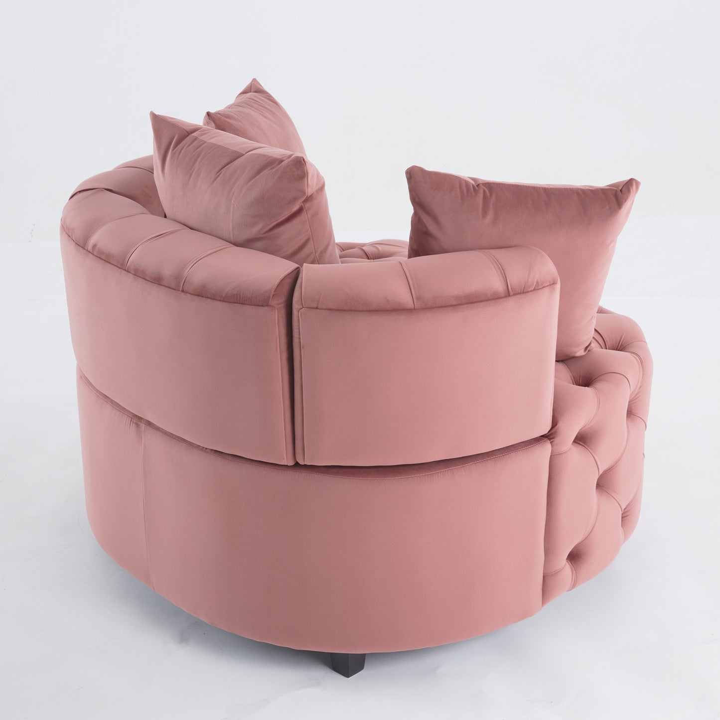 A&A Furniture,Accent Chair Classical Barrel Chair For Living Room Modern Leisure Sofa Chair