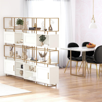 Goldie Modern Bookcase Room Divider