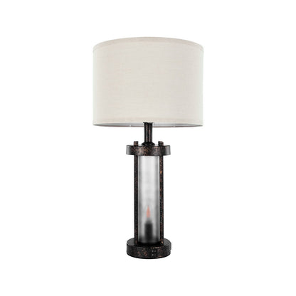 Table Lamps Set Of 2 Farmhouse Bedside Nightstand Lamps With USB Ports,Desk Lamp