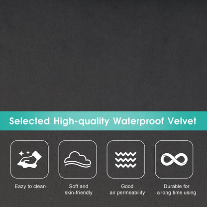 New Modern U-shaped Sectional Sofa, 6-Seat With Waist Pillows 109.8 55.9