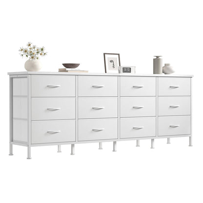 The TV Cabinet Has Storage Function. The Dressing Table Has 12 Drawers. The Media Control Table With Metal Frame And Adjustable Feet.