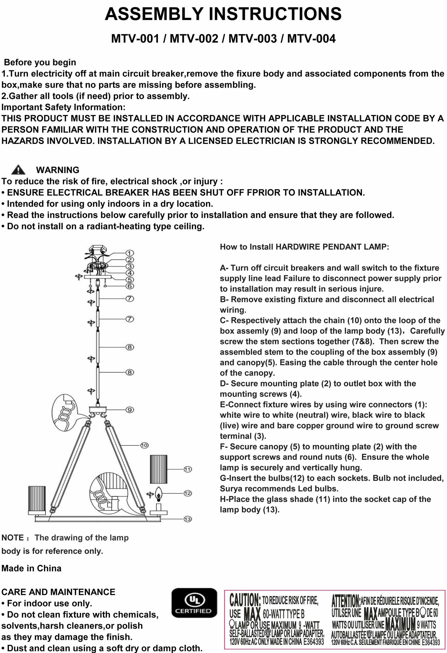 Kaufering Chandelier
