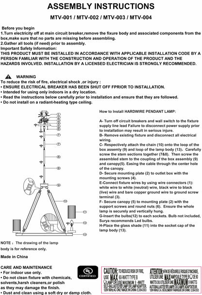 Kaufering Chandelier