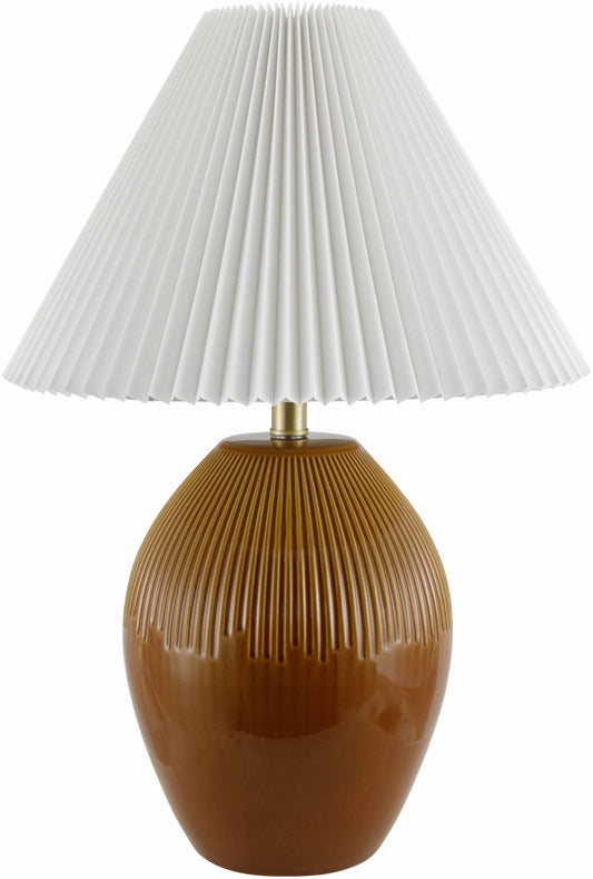 Lechbruck Dark Red Table Lamp
