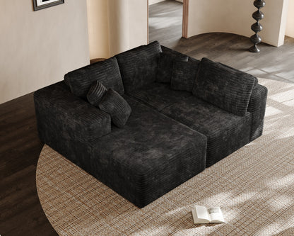 Modular Sofa, Sofa Compressed Fabric, Living Room Furniture, Recliner, Compressed Memory Foam, Modular Vacuum Indoor Decoration, Hotel