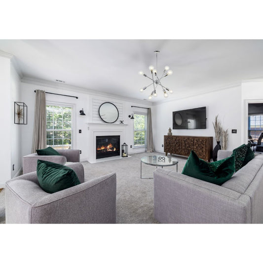 Modern Sputnik Chandelier Lighting 10 Lights With Adjustable Arms Chrome Pendant Lighting