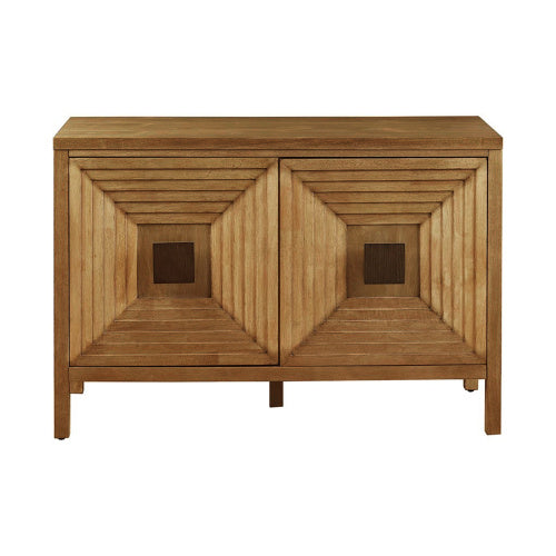 2-Door Accent Cabinet With Adjustable Shelves