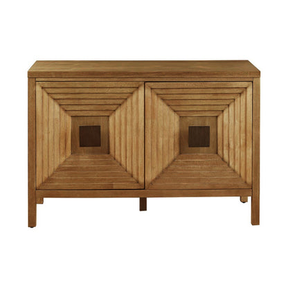 2-Door Accent Cabinet With Adjustable Shelves